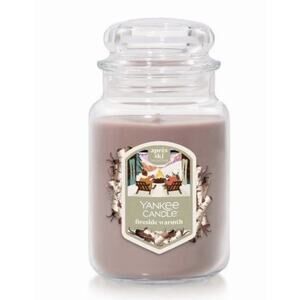 Yankee Candle Fireside Warmth 22 oz Jar Apres Ski Collection Single Wick - New